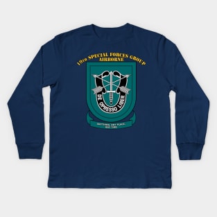 19th Special Forces Group Kids Long Sleeve T-Shirt